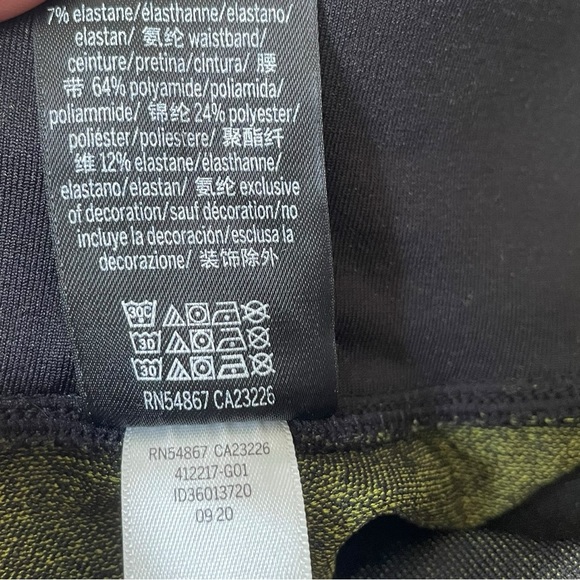 Victoria's Secret PINK Active Neon High Waist Full Length Seamless Legging - Picture 5 of 5